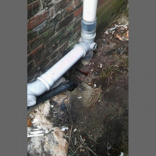 Drain with Debris