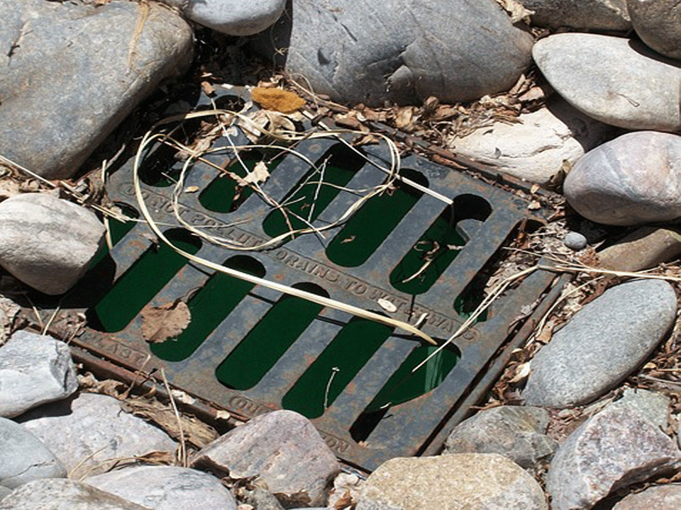 Outside drain cover | West Sussex Drains