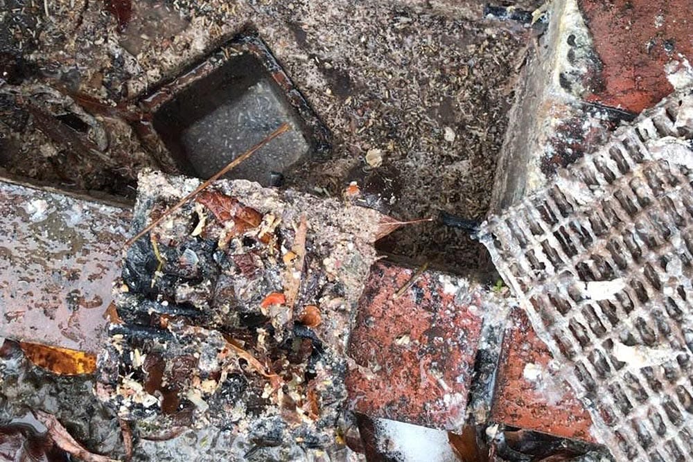 Blocked kitchen drain