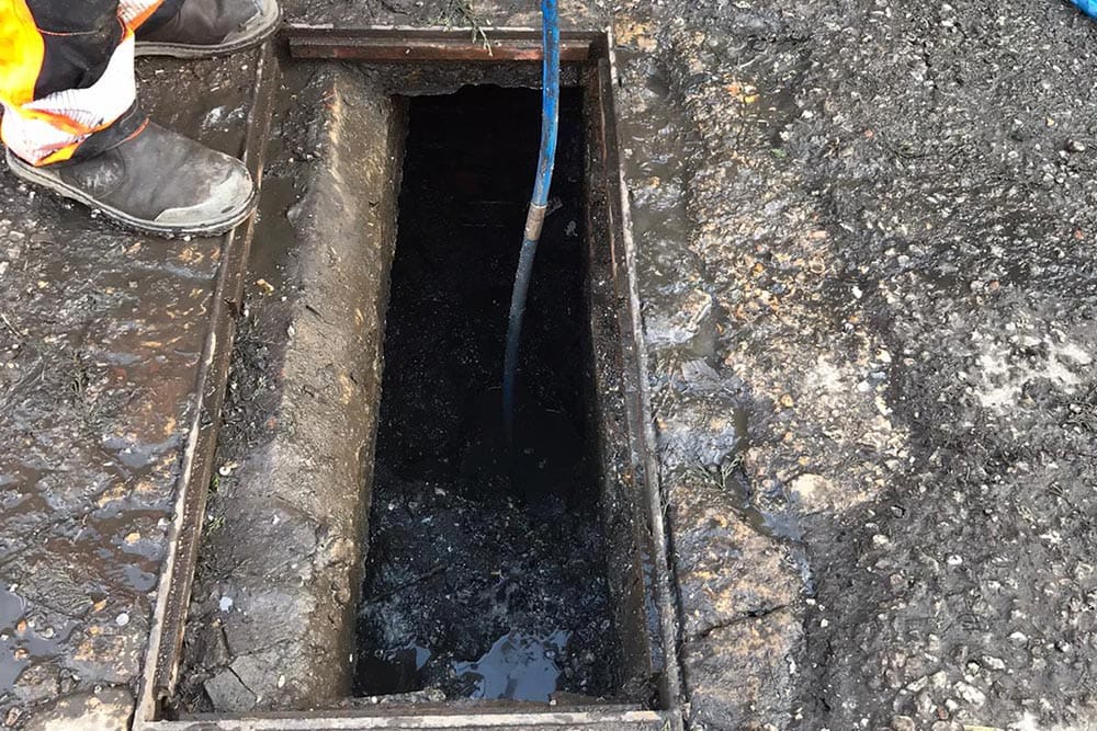 Blocked drain