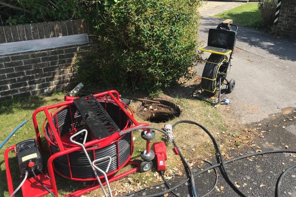 CCTV drain survey