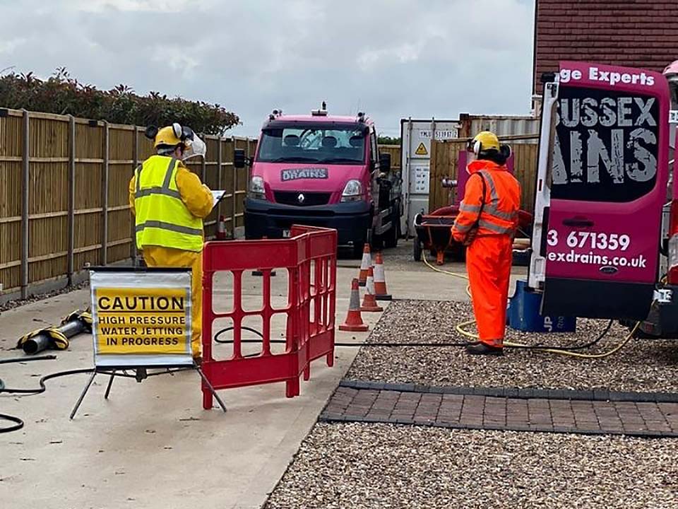 Plumbing and drainage work in Hampshire