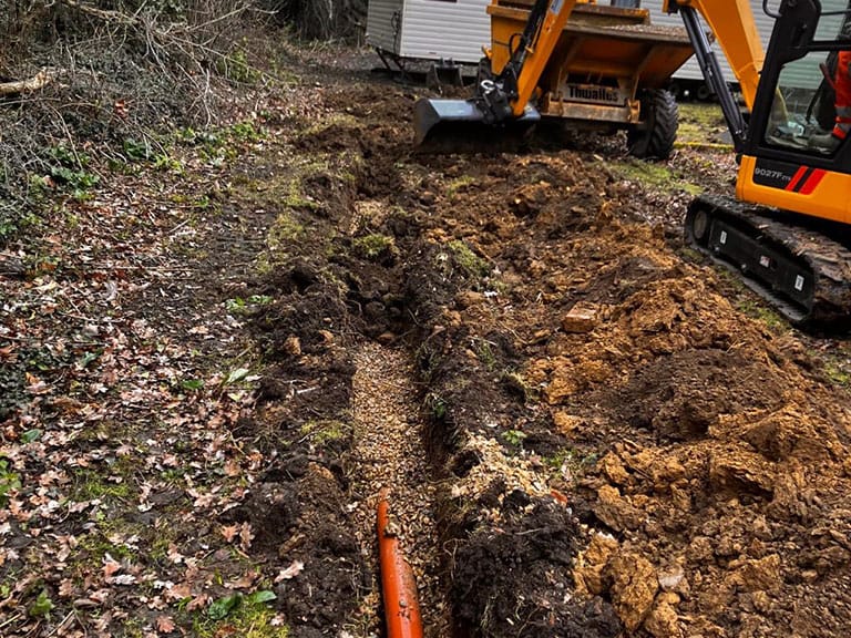 Drainage groundworks